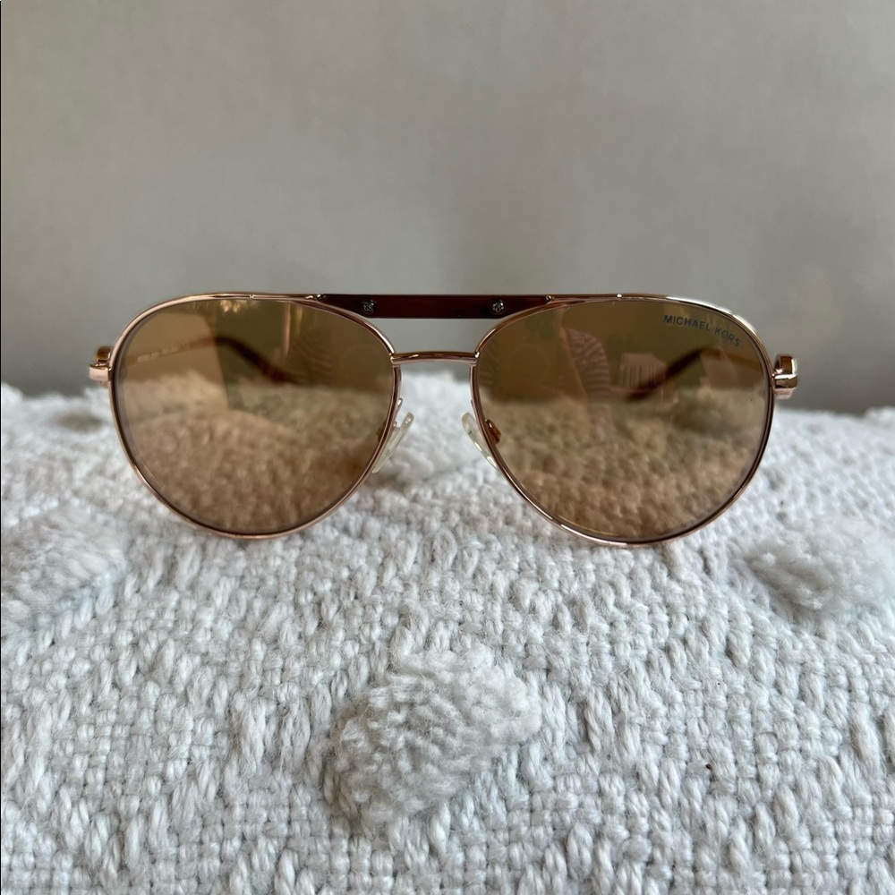Michael Kors Rose Gold Sunglasses - Picture 2 of 8